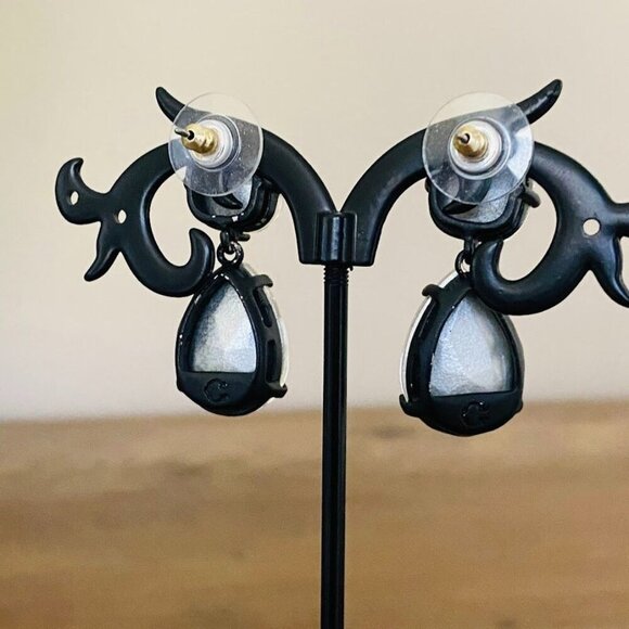 C Wonder Simulated Diamond Statement Drop Earrings - Picture 4 of 4